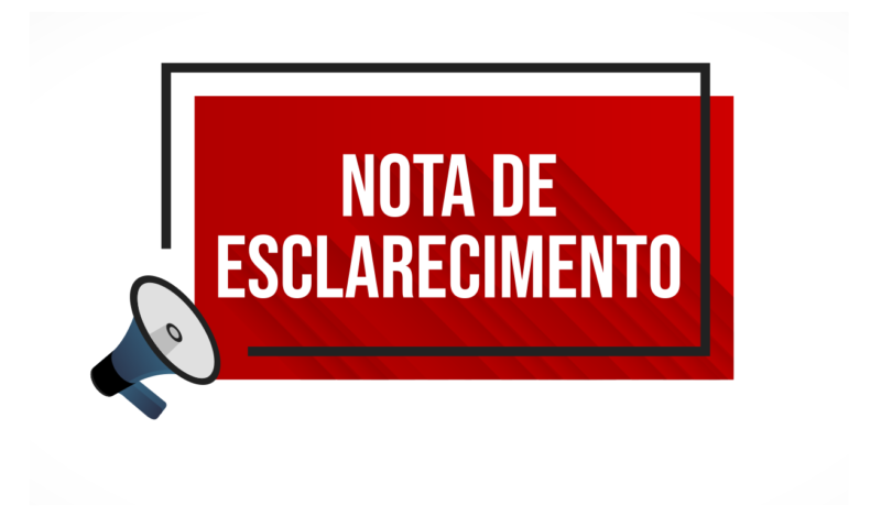 NOTA DE ESCLARECIMENTO