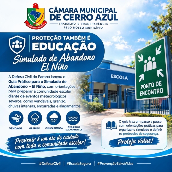 Orientações Defesa Civil